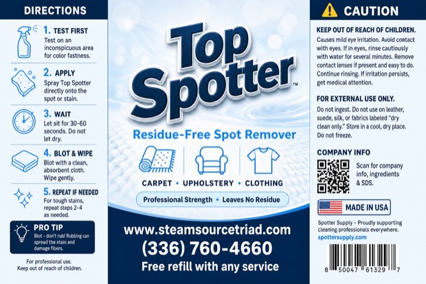 Example custom label
