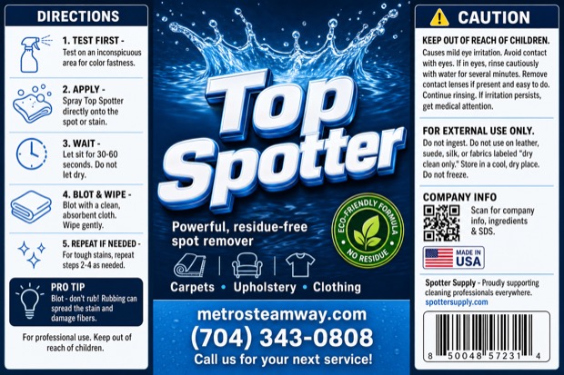 Example custom label
