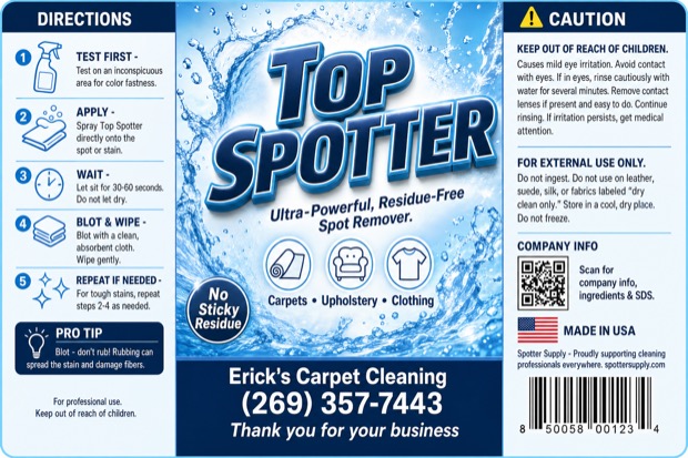 Example custom label