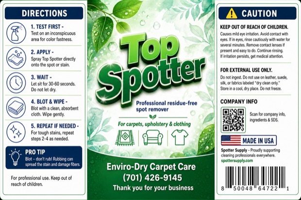 Example custom label
